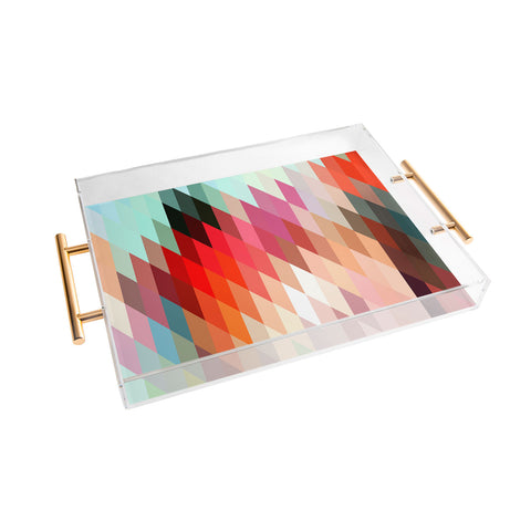 Three Of The Possessed Words Heavy 1 Acrylic Tray