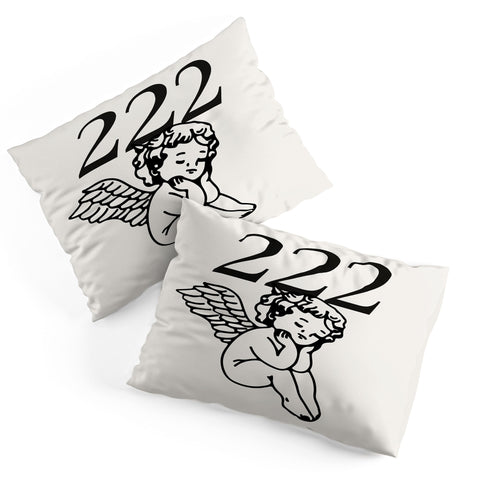Tiger Spirit 222 Angel Number Poster Pillow Shams