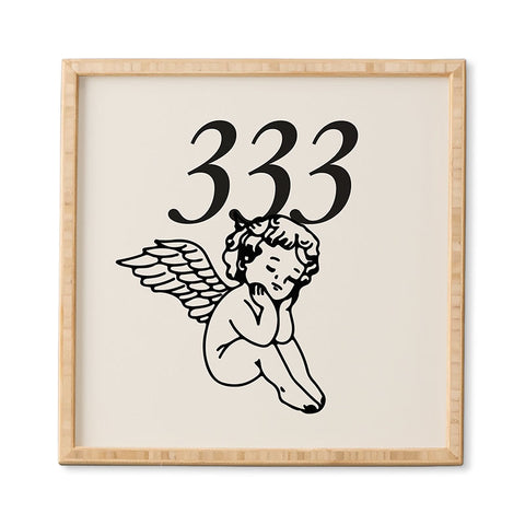 Tiger Spirit 333 Poster Framed Wall Art