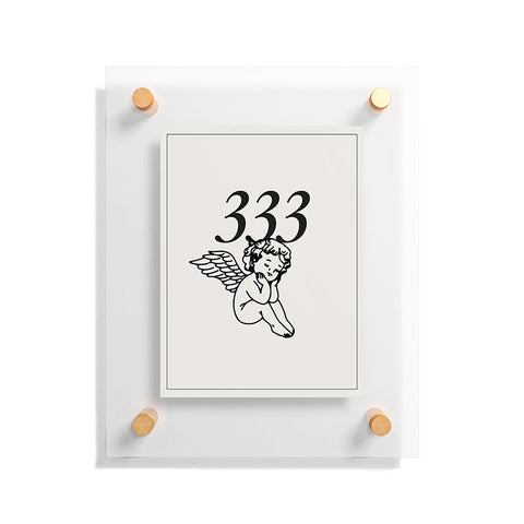 Tiger Spirit 333 Poster Floating Acrylic Print