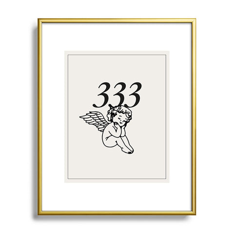 Tiger Spirit 333 Poster Metal Framed Art Print