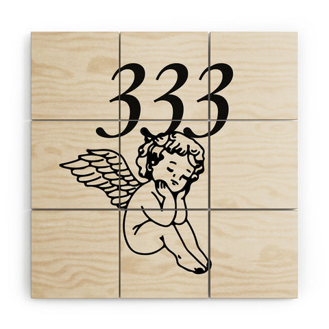 Tiger Spirit 333 Poster Wood Wall Mural