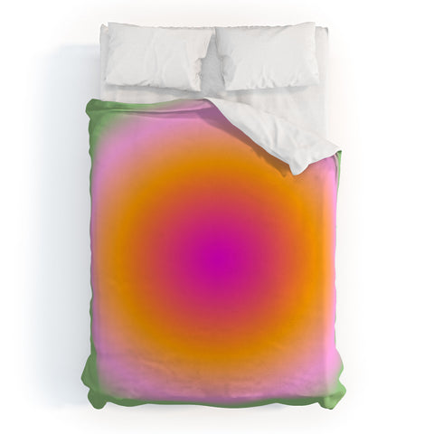 Tiger Spirit Angel Numbers Alignment Duvet Cover