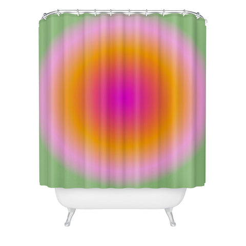 Tiger Spirit Angel Numbers Alignment Shower Curtain