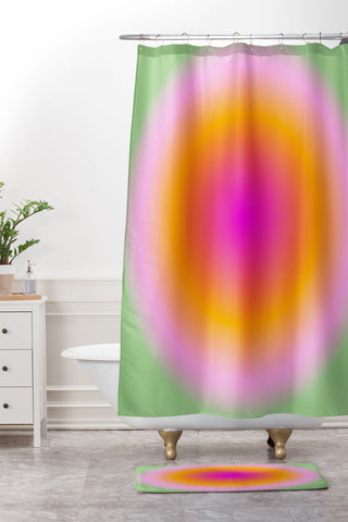 Tiger Spirit Angel Numbers Alignment Shower Curtain And Mat