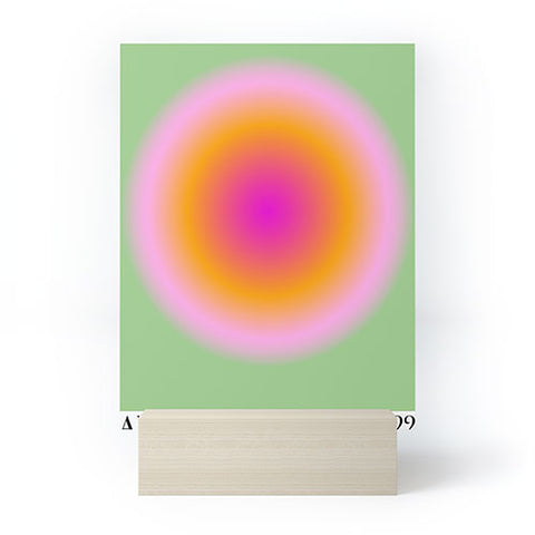 Tiger Spirit Angel Numbers Alignment Mini Art Print