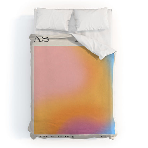 Tiger Spirit As Above So Below Print Duvet Cover