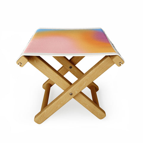 Tiger Spirit As Above So Below Print Folding Stool