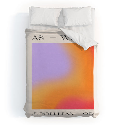Tiger Spirit As Within So Without Duvet Cover