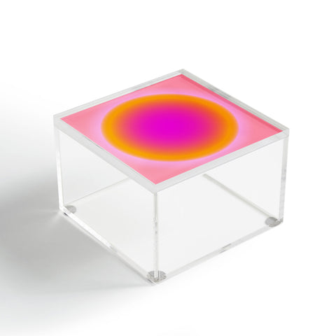 Tiger Spirit Gradient Angel Number Support Acrylic Box