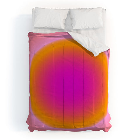 Tiger Spirit Gradient Angel Number Support Comforter