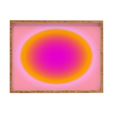 Tiger Spirit Gradient Angel Number Support Rectangular Tray