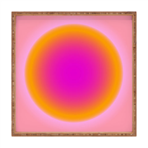 Tiger Spirit Gradient Angel Number Support Square Tray