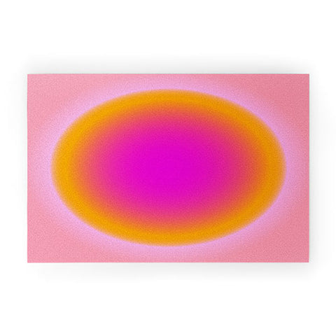 Tiger Spirit Gradient Angel Number Support Welcome Mat