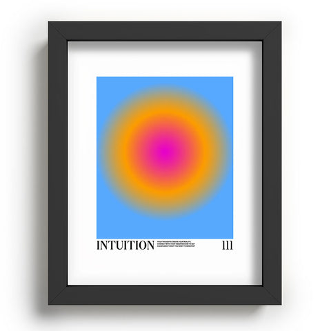 Tiger Spirit Gradient Angel Numbers Intuition Recessed Framing Rectangle