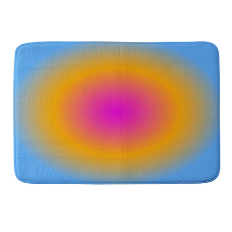 Tiger Spirit Gradient Angel Numbers Intuition Memory Foam Bath Mat