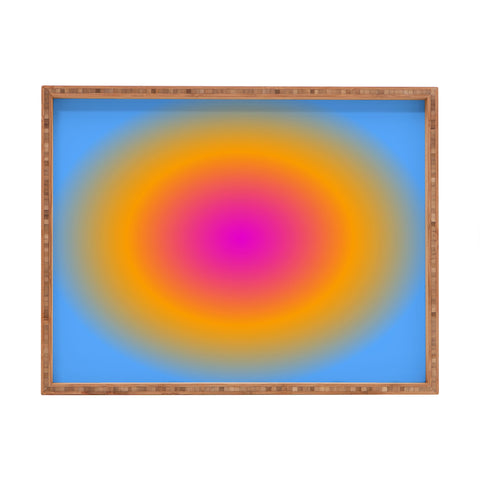 Tiger Spirit Gradient Angel Numbers Intuition Rectangular Tray