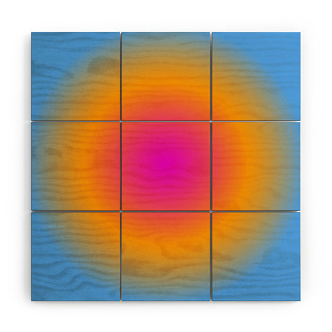 Tiger Spirit Gradient Angel Numbers Intuition Wood Wall Mural