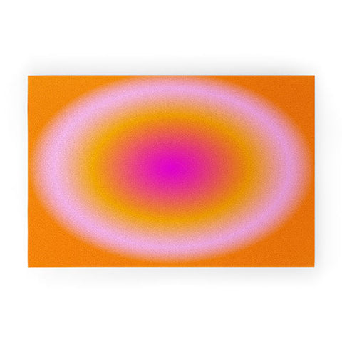 Tiger Spirit Gradient Angel Numbers Luck Welcome Mat