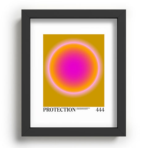 Tiger Spirit Gradient Angel Numbers Protect Recessed Framing Rectangle