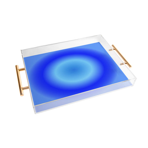 Tiger Spirit Gradient Angel Numbers Release Acrylic Tray