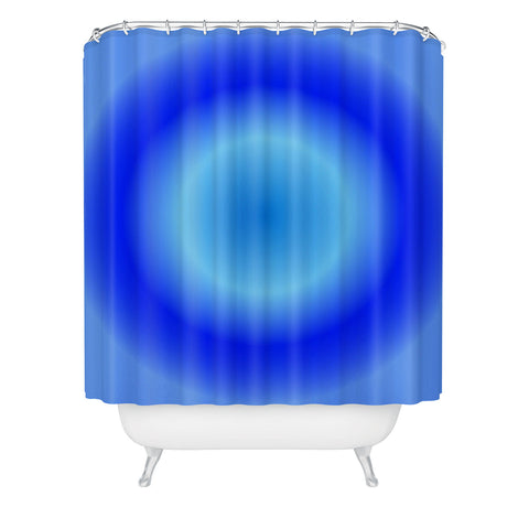 Tiger Spirit Gradient Angel Numbers Release Shower Curtain