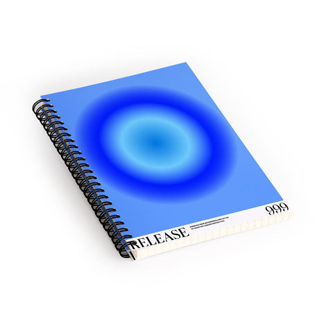 Tiger Spirit Gradient Angel Numbers Release Spiral Notebook