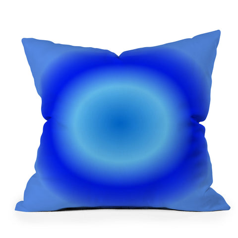 Tiger Spirit Gradient Angel Numbers Release Throw Pillow