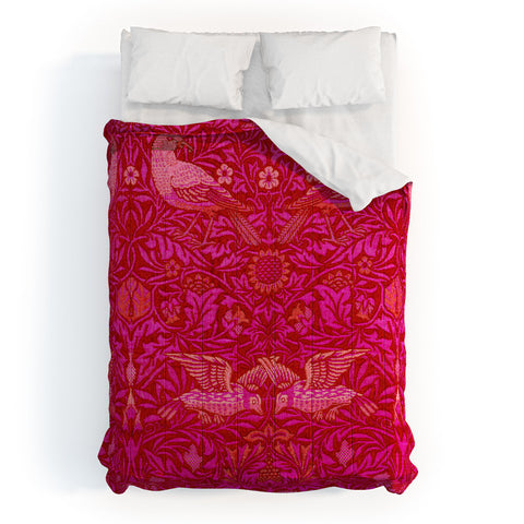 Tiger Spirit Indian Summer Rich Pink Comforter