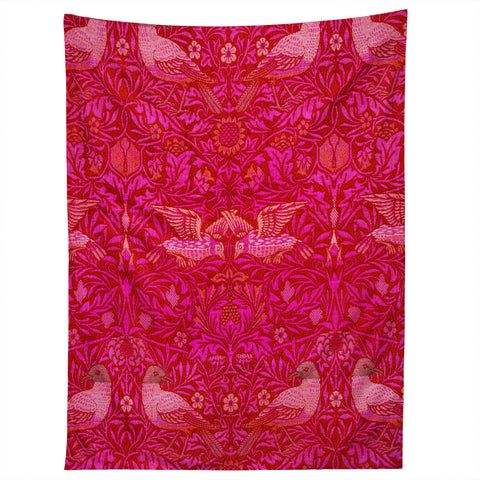 Tiger Spirit Indian Summer Rich Pink Tapestry