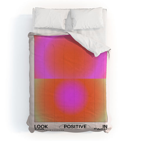 Tiger Spirit Look For Something Positive Comforter