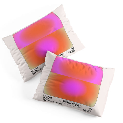 Tiger Spirit Look For Something Positive Pillow Shams