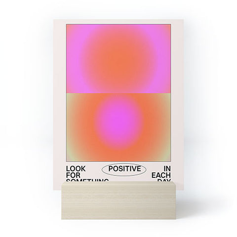 Tiger Spirit Look For Something Positive Mini Art Print