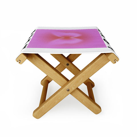Tiger Spirit Make Love Art Print Folding Stool