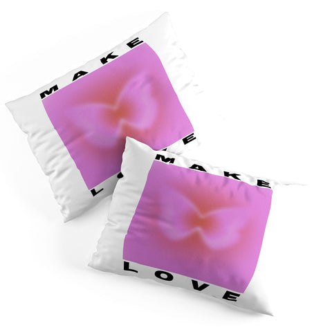 Tiger Spirit Make Love Art Print Pillow Shams