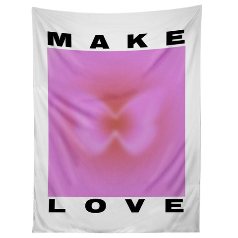 Tiger Spirit Make Love Art Print Tapestry
