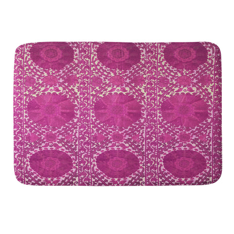 Tiger Spirit Pink Vintage Rug Memory Foam Bath Mat