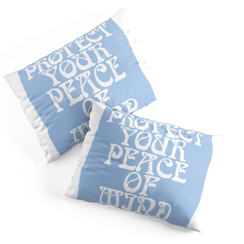 Tiger Spirit Protect Your Peace Poster Pillow Shams