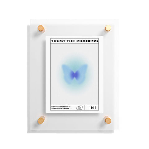 Tiger Spirit Trust The Process I Floating Acrylic Print