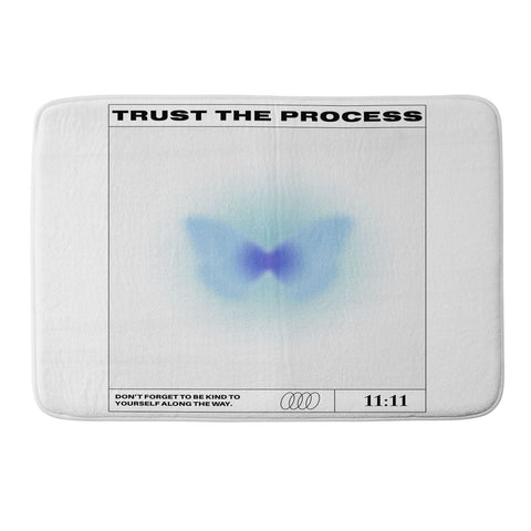 Tiger Spirit Trust The Process I Memory Foam Bath Mat