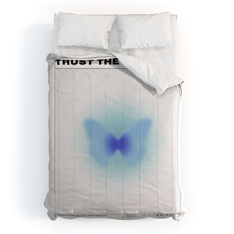 Tiger Spirit Trust The Process I Comforter