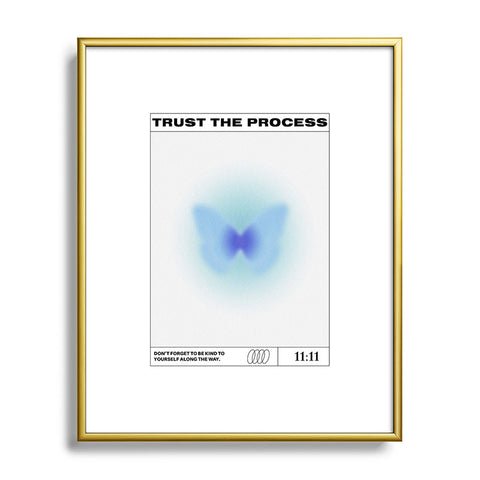 Tiger Spirit Trust The Process I Metal Framed Art Print