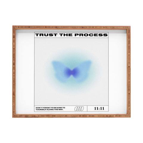 Tiger Spirit Trust The Process I Rectangular Tray