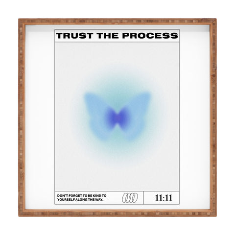 Tiger Spirit Trust The Process I Square Tray