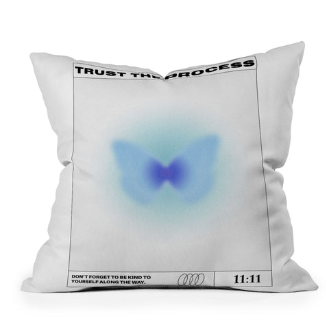 Tiger Spirit Trust The Process I Throw Pillow
