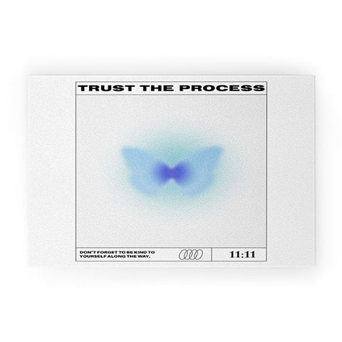 Tiger Spirit Trust The Process I Welcome Mat