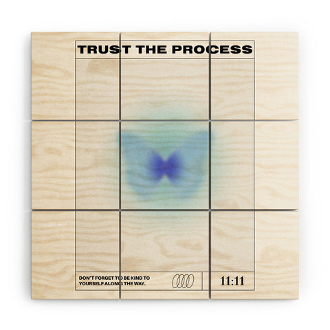 Tiger Spirit Trust The Process I Wood Wall Mural