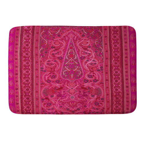 Tiger Spirit Vintage Iran Rug Pink Memory Foam Bath Mat