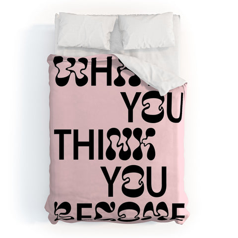 Tiger Spirit What You Think You Become Duvet Cover