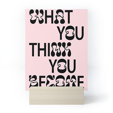 Tiger Spirit What You Think You Become Mini Art Print